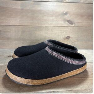 Black LLBean wool Clogs women’s 9